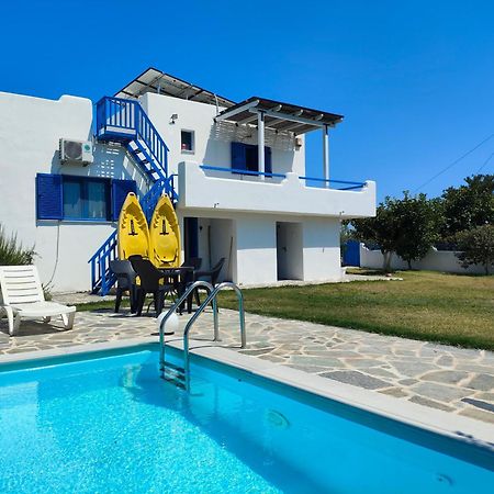 Navy Greece Villa With Swimming Pool & Sea View Makrýjalos Eksteriør bilde