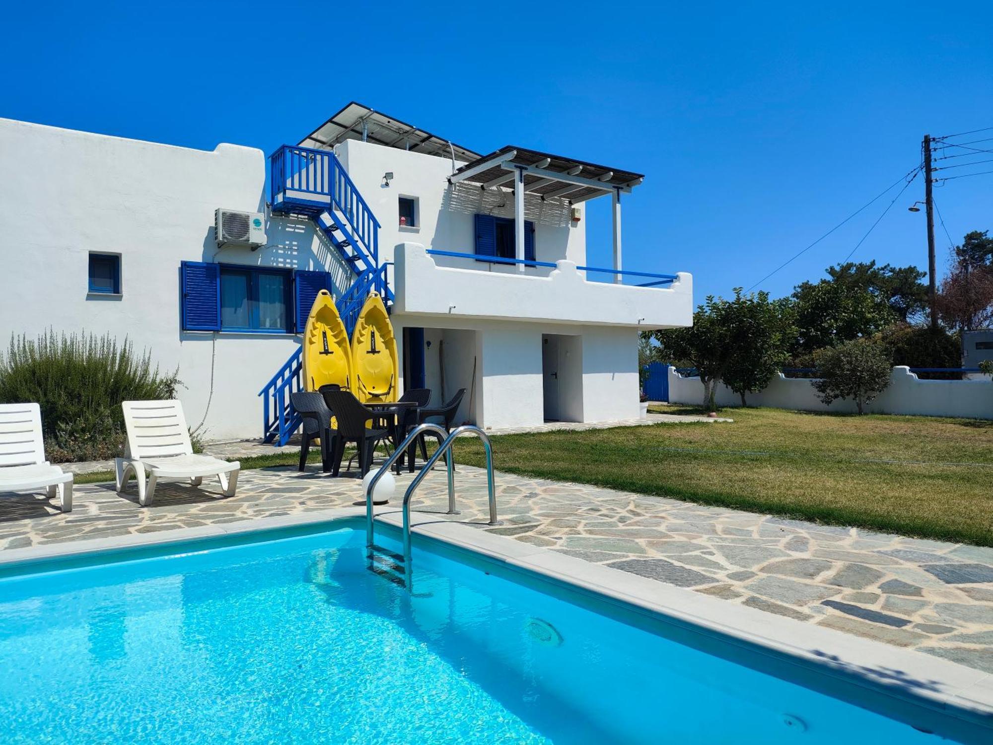 Navy Greece Villa With Swimming Pool & Sea View Makrýjalos Eksteriør bilde