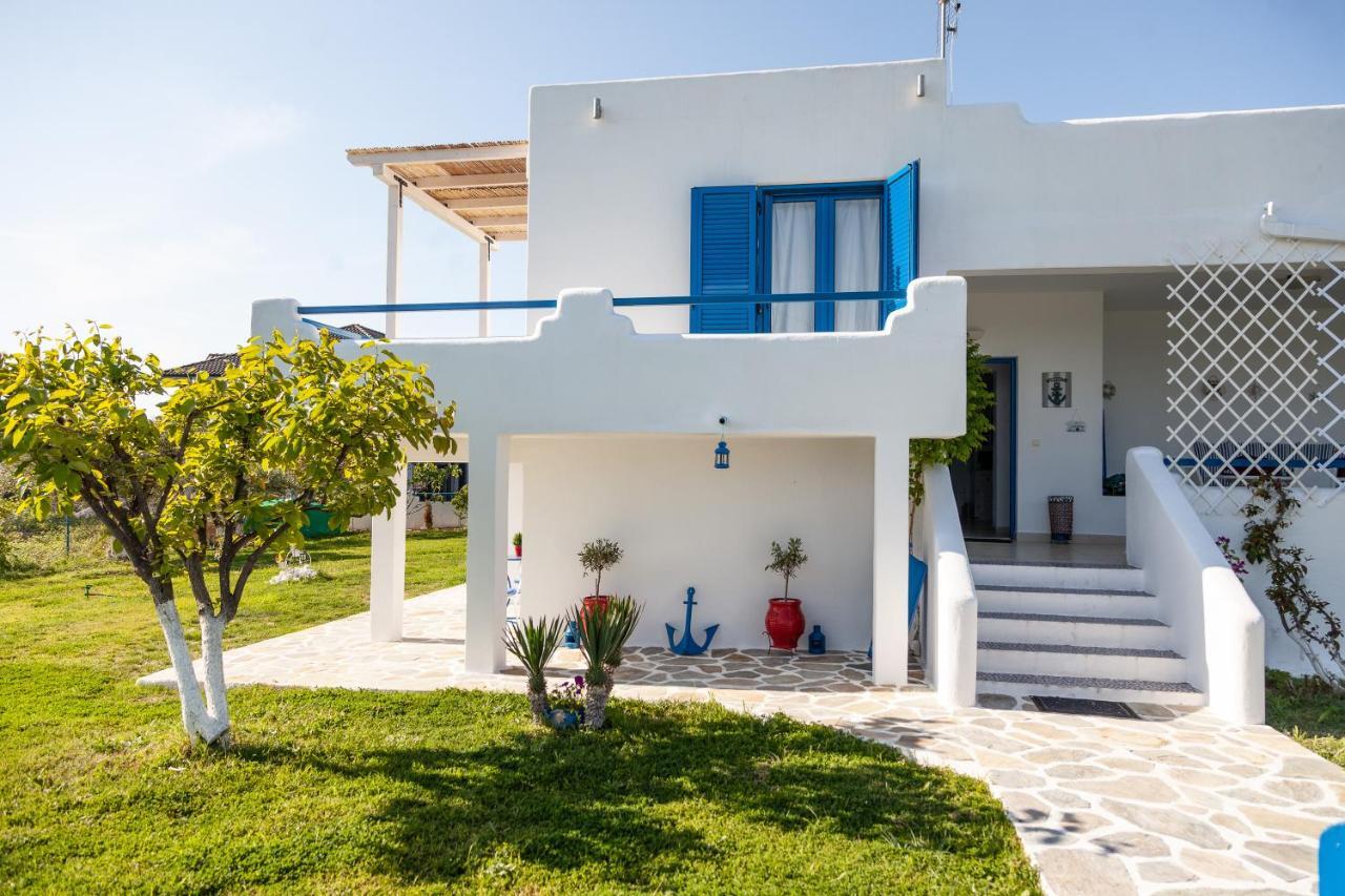 Navy Greece Villa With Swimming Pool & Sea View Makrýjalos Eksteriør bilde