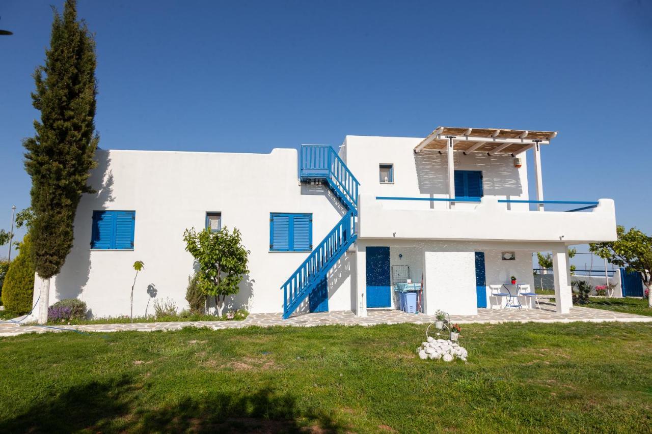 Navy Greece Villa With Swimming Pool & Sea View Makrýjalos Eksteriør bilde