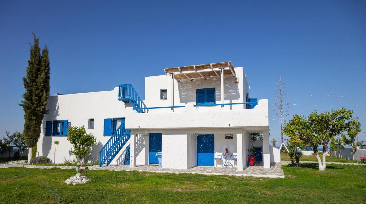 Navy Greece Villa With Swimming Pool & Sea View Makrýjalos Eksteriør bilde