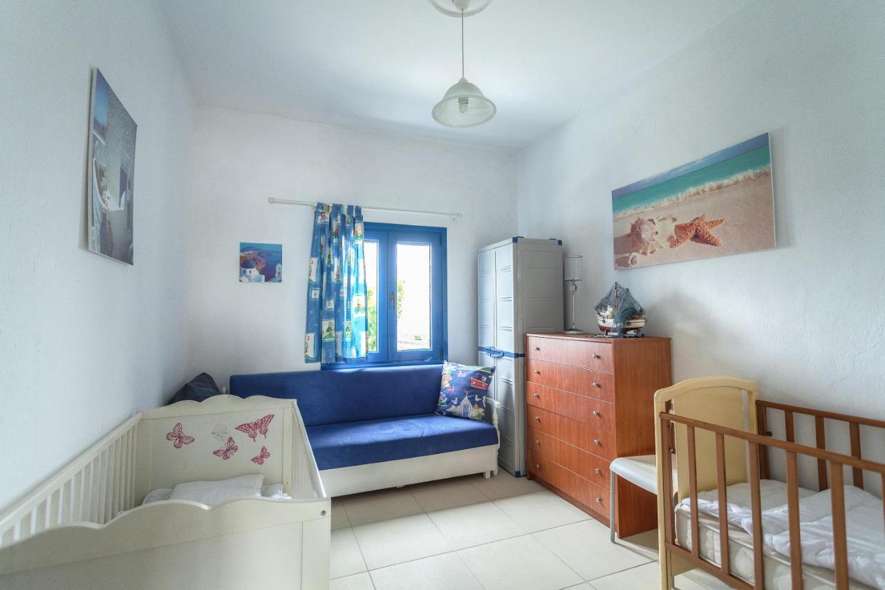 Navy Greece Villa With Swimming Pool & Sea View Makrýjalos Eksteriør bilde